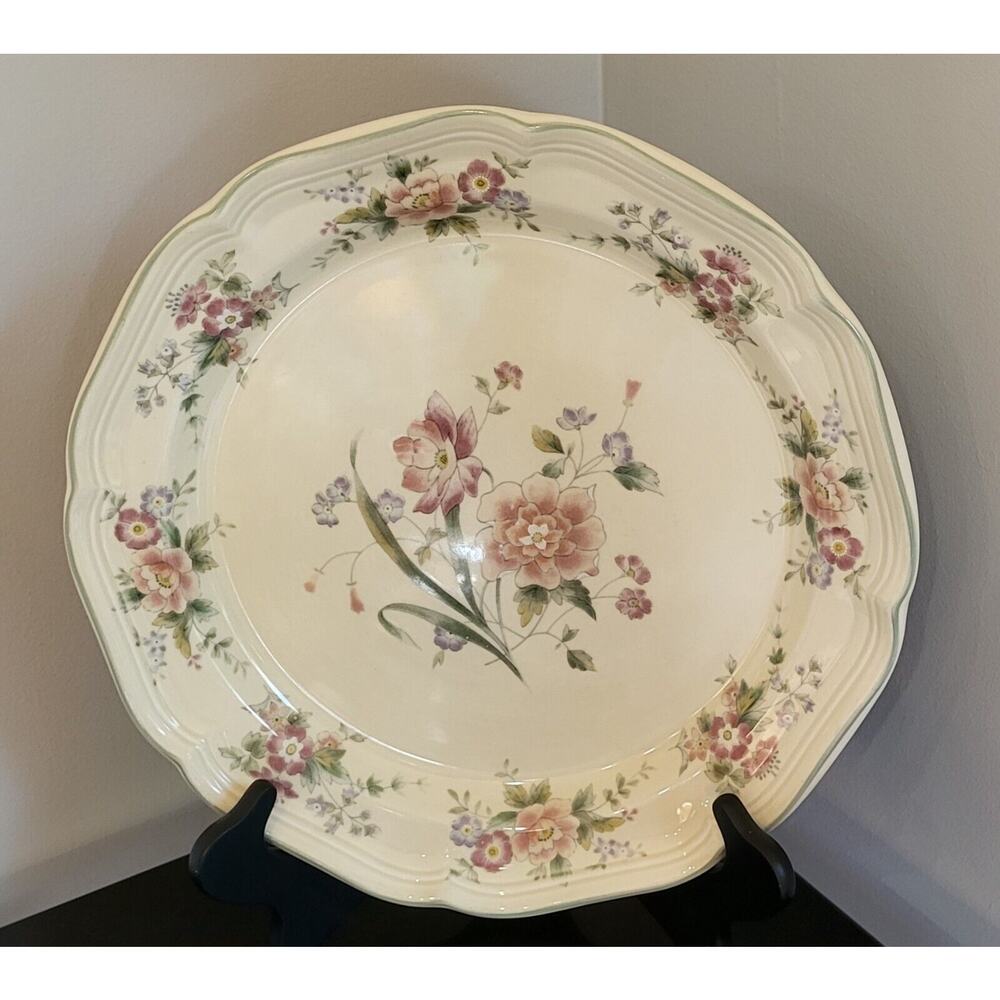 Mikasa Heritage F2013 Peony Bouquet 11" Dinner Plate (Qty 1) Japan